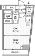 シーフォルム西小山 105 間取り図