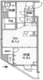シーフォルム西小山 201 間取り図