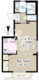 ＴＯＫＹＯ　ＦＬＡＴ 401 間取り図