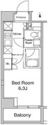 プラウドフラット蒲田2 101 間取り図