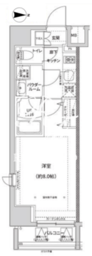 ガレリアレジデンス南千住 301 間取り図