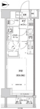 ガレリアレジデンス南千住 903 間取り図