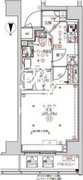 クオリタス蒲田 901 間取り図