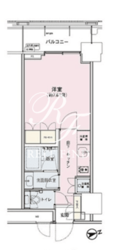 アンビエンテ駒込 905 間取り図