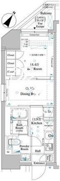 アークマーク巣鴨ｓｔａ． 501 間取り図