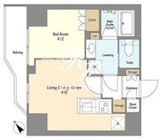 ルジェンテ・バリュ上野根岸 701 間取り図