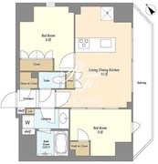 ルジェンテ・バリュ上野根岸 1102 間取り図