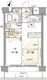 コムレジ赤羽 602 間取り図