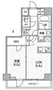 ザ・レジデンス神楽坂 1-801 間取り図