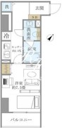 ＳＳ．ＦＬＡＴ神楽坂サウス 204 間取り図