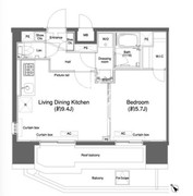 カスタリア大森2 1101 間取り図