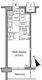 レジディア用賀 104 間取り図