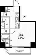 ブランセ森下 603 間取り図