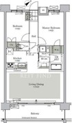 パークキューブ西ヶ原ステージ 608 間取り図