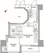 ザ・パークハビオ目黒桜邸 203 間取り図