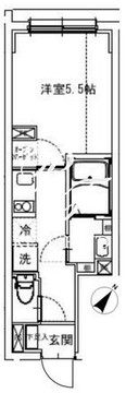 レジデンスジャヴァ飯田橋 302 間取り図