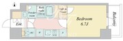 ブランシエスタ東陽町 806 間取り図