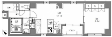 エスレジデンス日本橋馬喰町 304 間取り図