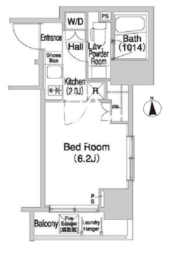 コンフォリア押上 1005 間取り図