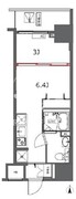 ジェノヴィア東神田グリーンヴェール 505 間取り図