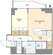 グランデエテルノ 1202 間取り図