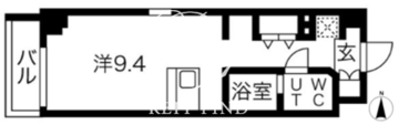 プレール・ドゥーク錦糸公園ノース 206 間取り図