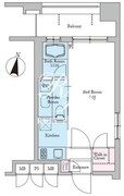 レジディア文京音羽2 606 間取り図