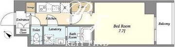 ライムレジデンス蒲田イースト 112 間取り図