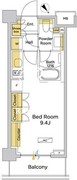 パークアクシス門前仲町テラス 426 間取り図