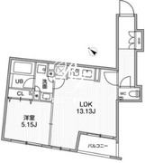 フラッフィー日本橋浜町 701 間取り図