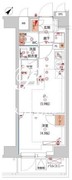 ハーモニーレジデンス東京サウス大塚 601 間取り図