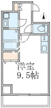 グランパセオ菊川2 704 間取り図