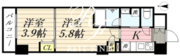 CLASSEUM飯田橋 109 間取り図