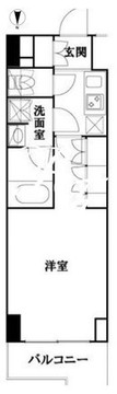 ルーブル池袋弐番館 208 間取り図