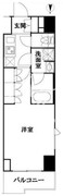 ルーブル池袋弐番館 1107 間取り図