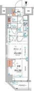 ハーモニーレジデンス東京羽田スカイブリッジ 501 間取り図