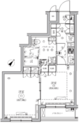 セジョリ鵜の木 322 間取り図