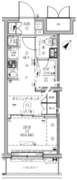 セジョリ鵜の木 415 間取り図
