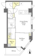 プライムメゾン西早稲田 101 間取り図