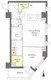 プライムメゾン西早稲田 401 間取り図