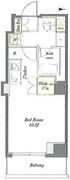 プライムメゾン西早稲田 214 間取り図