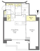 プライムメゾン西早稲田 310 間取り図