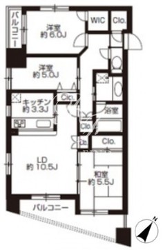 プライムアーバン日本橋大伝馬町 601 間取り図