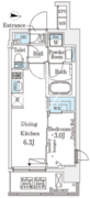イプセ住吉 703 間取り図
