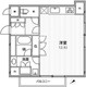 フロンティアテラス目黒 302 間取り図