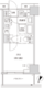 パークハビオ渋谷本町レジデンス 605 間取り図