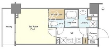 ＢｌｕＲｏｃｋ青葉台 304 間取り図