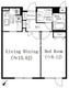 参宮橋マンション 107 間取り図