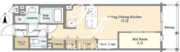 コンフォリア北沢 219 間取り図
