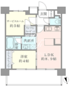 コバール本郷三丁目 902 間取り図